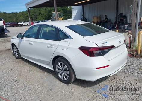 2025 Honda Civic Lx z USA, uszkodzony, nr VIN 2HGFE2F2XSH586089